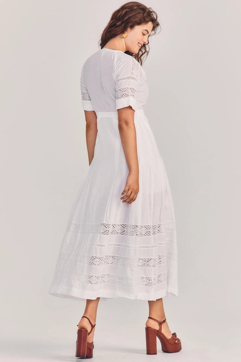 Edie Dress ~ White