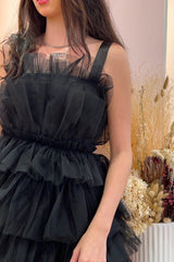 There's just nothing like those Nola nights... but this dreamy, tulle mini dress is certainly channeling the vibes! Featuring a flattering A-line silhouette, tiered tulle ruffles throughout, and topped off with stunning ribbon straps, this gem practically guarantees you're the star of the show.