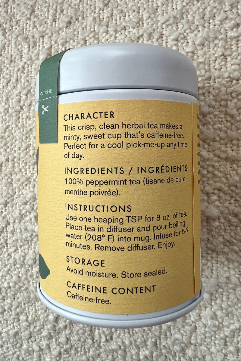 Loose Leaf Tea ~ Organic Peppermint, 1.2 Oz.2