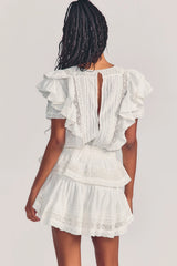 Stella Dress ~ Antique White