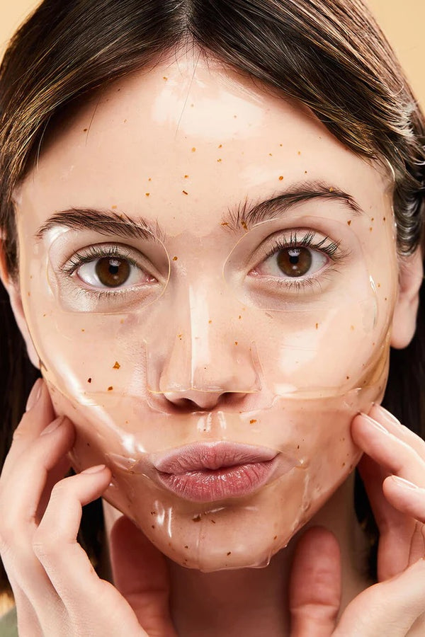 Calming Hydrogel Face Mask ~ For Those Daze. Bask in blissful relaxation while you soothe and deeply moisturize your skin with this ultra-luxe hydrogel mask. Cannabis Seed Oil contains calming Gamma-Linoleic Acid (not as scary as it sounds, promise), and Fatty Acids to combat dryness. A perfect balance of antioxidant Rhodiola, anti-photoaging Reishi Mushroom, and hydrating Snow Mushroom, aka “nature’s Hyaluronic Acid," leave your skin on a high note.