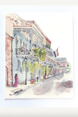French Quarter Stroll 5" x 7" Lyla Clayre Print