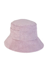 Made from 100% terry towelling, our simple yet stylish terry towel bucket hat is soft and durable – perfect for beach or park days ahead. Easy to wear, this piece is the ultimate addition to any sun-safe look.