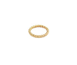 Bold Rope Ring ~ Gold Filled - Shake Your Bon Bon