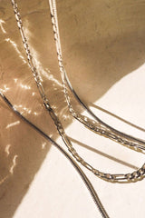 Cecilia Chain Necklace ~ Silver - Shake Your Bon Bon