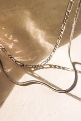 Cecilia Chain Necklace ~ Silver - Shake Your Bon Bon