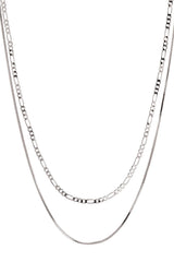 Cecilia Chain Necklace ~ Silver - Shake Your Bon Bon