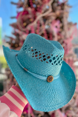 Cowboy Take me Away Straw Hat - Shake Your Bon Bon