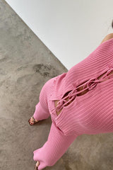 Anywhere with You Ribbed Knit Set