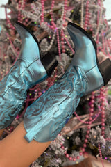 Danilo Metallic Western Boot - Shake Your Bon Bon