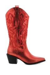 Danilo Metallic Western Boot - Shake Your Bon Bon