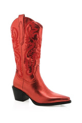 Danilo Metallic Western Boot - Shake Your Bon Bon