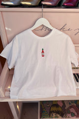 It's the Little Things Boxy Tee ~ Hot Sauce - Shake Your Bon Bon