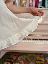 Jackson Mini Dress ~ Ivory - Shake Your Bon Bon