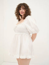 Jackson Mini Dress ~ Ivory - Shake Your Bon Bon