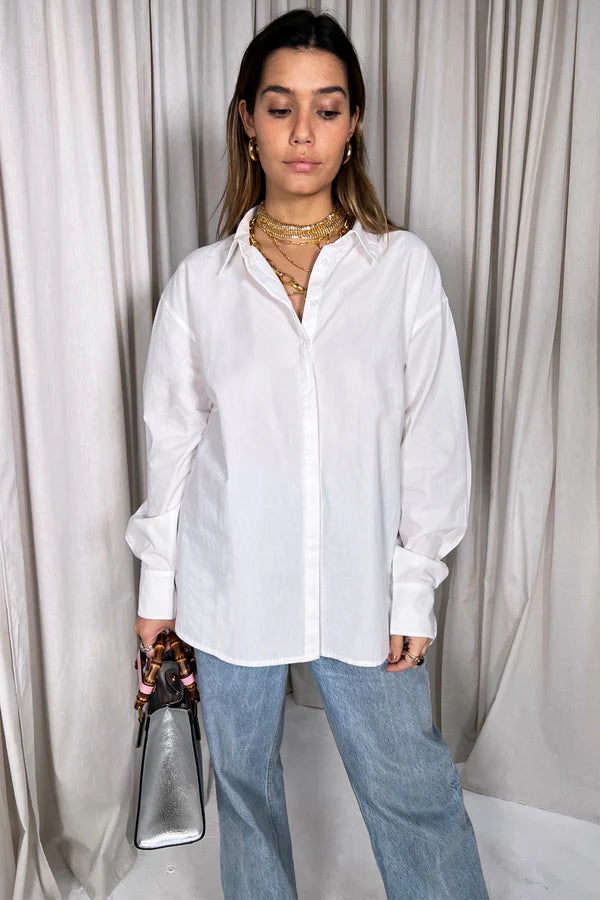 Heart Back Shirt ~ White