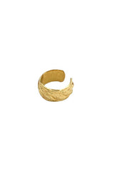 Ribbon Ear Cuff ~ Gold Filled - Shake Your Bon Bon