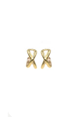 Small X Hoops - Gold Filled - Shake Your Bon Bon