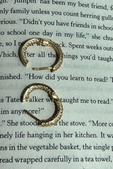 Sparkle and Shine Rhinestone Hoops - Shake Your Bon Bon