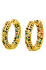 Sparkle and Shine Rhinestone Hoops - Shake Your Bon Bon