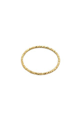 Thin Glitter Ring ~ Gold Filled - Shake Your Bon Bon